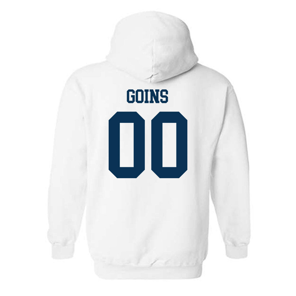 Saginaw Valley - NCAA Men's Basketball : Cyrus Goins - Hooded Sweatshirt-1