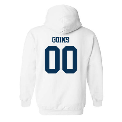 Saginaw Valley - NCAA Men's Basketball : Cyrus Goins - Hooded Sweatshirt-1