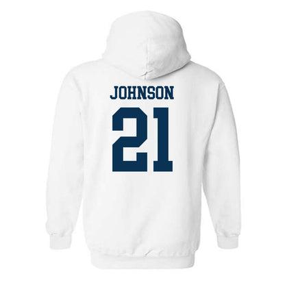 Saginaw Valley - NCAA Women's Basketball : Kaitlyn Johnson - Hooded Sweatshirt-1
