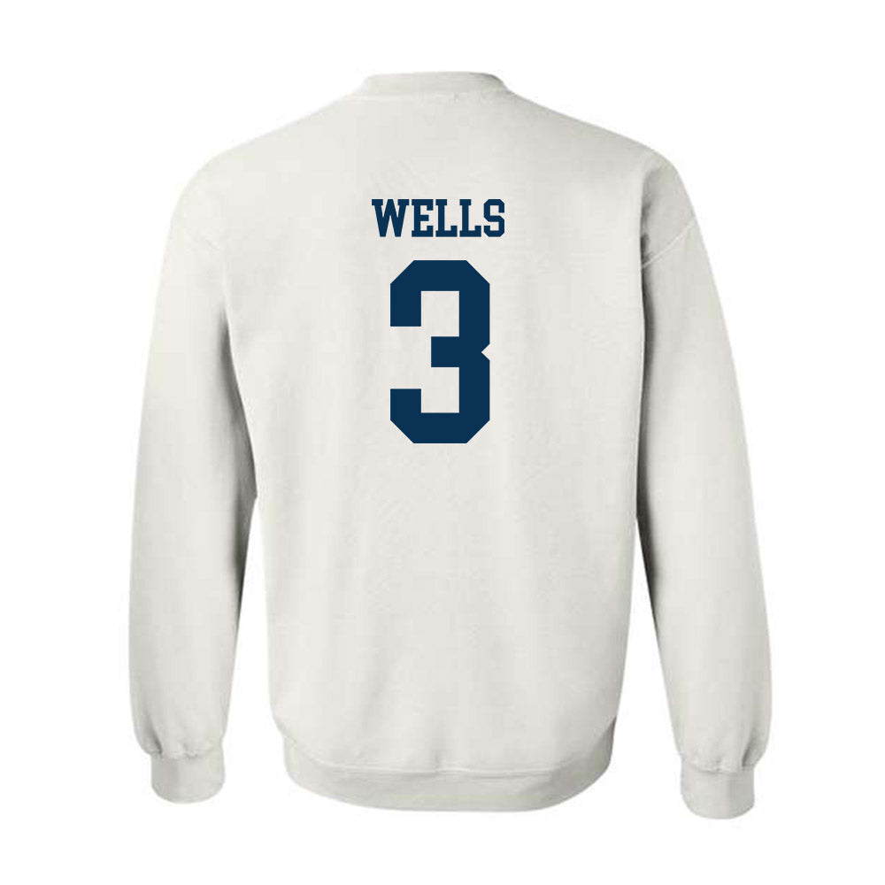 Saginaw Valley - NCAA Football : Aelijah Wells - Crewneck Sweatshirt-1