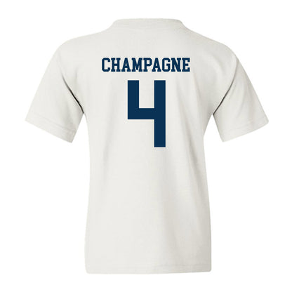 Saginaw Valley - NCAA Men's Basketball : Jake Champagne - Youth T-Shirt-1