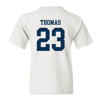 Saginaw Valley - NCAA Men's Basketball : Josh Thomas - Youth T-Shirt-1