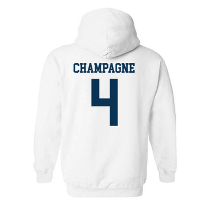 Saginaw Valley - NCAA Men's Basketball : Jake Champagne - Hooded Sweatshirt-1