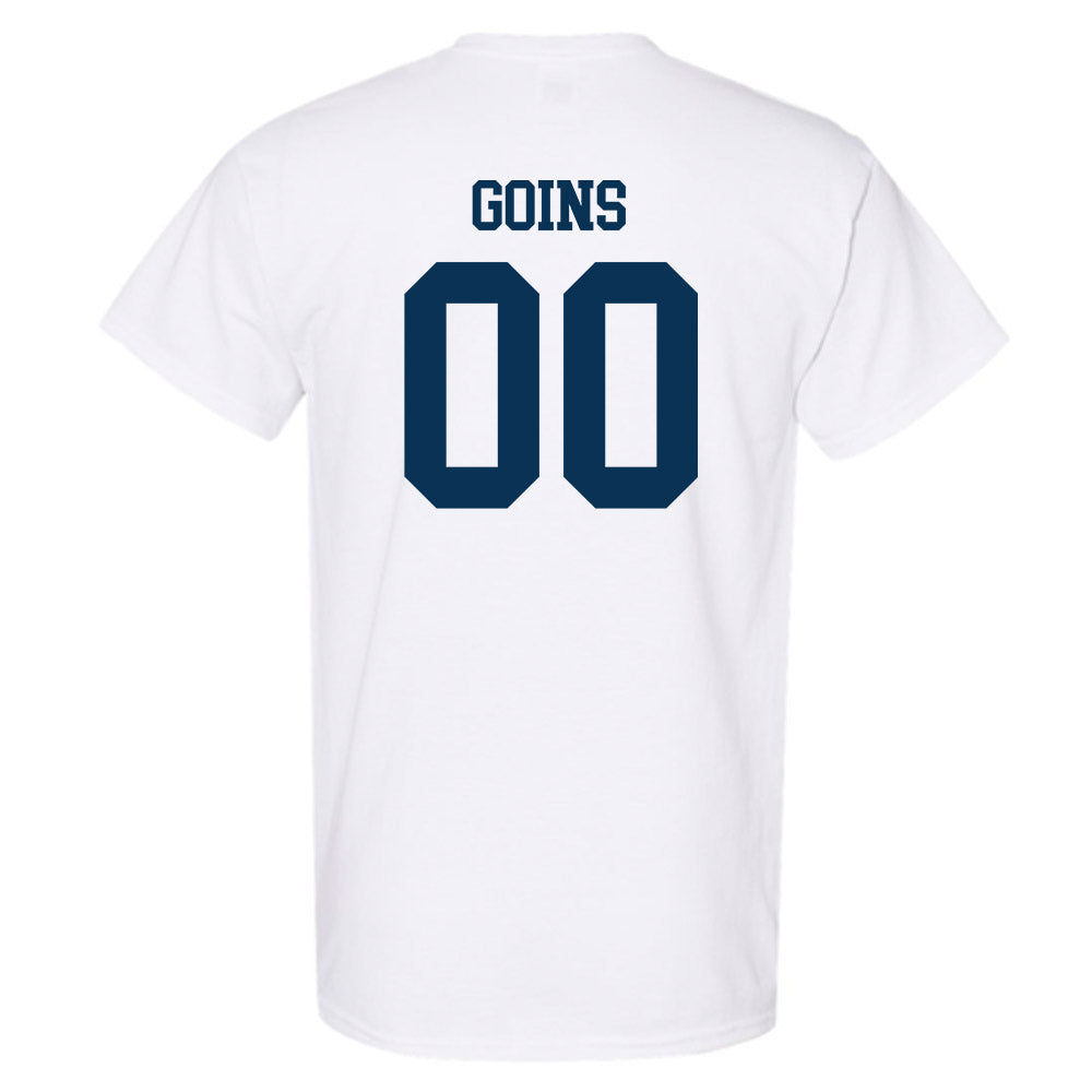 Saginaw Valley - NCAA Men's Basketball : Cyrus Goins - T-Shirt-1