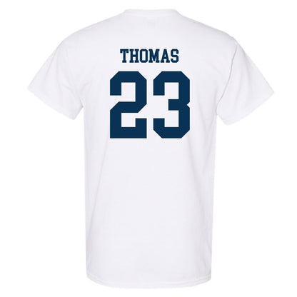 Saginaw Valley - NCAA Men's Basketball : Josh Thomas - T-Shirt-1