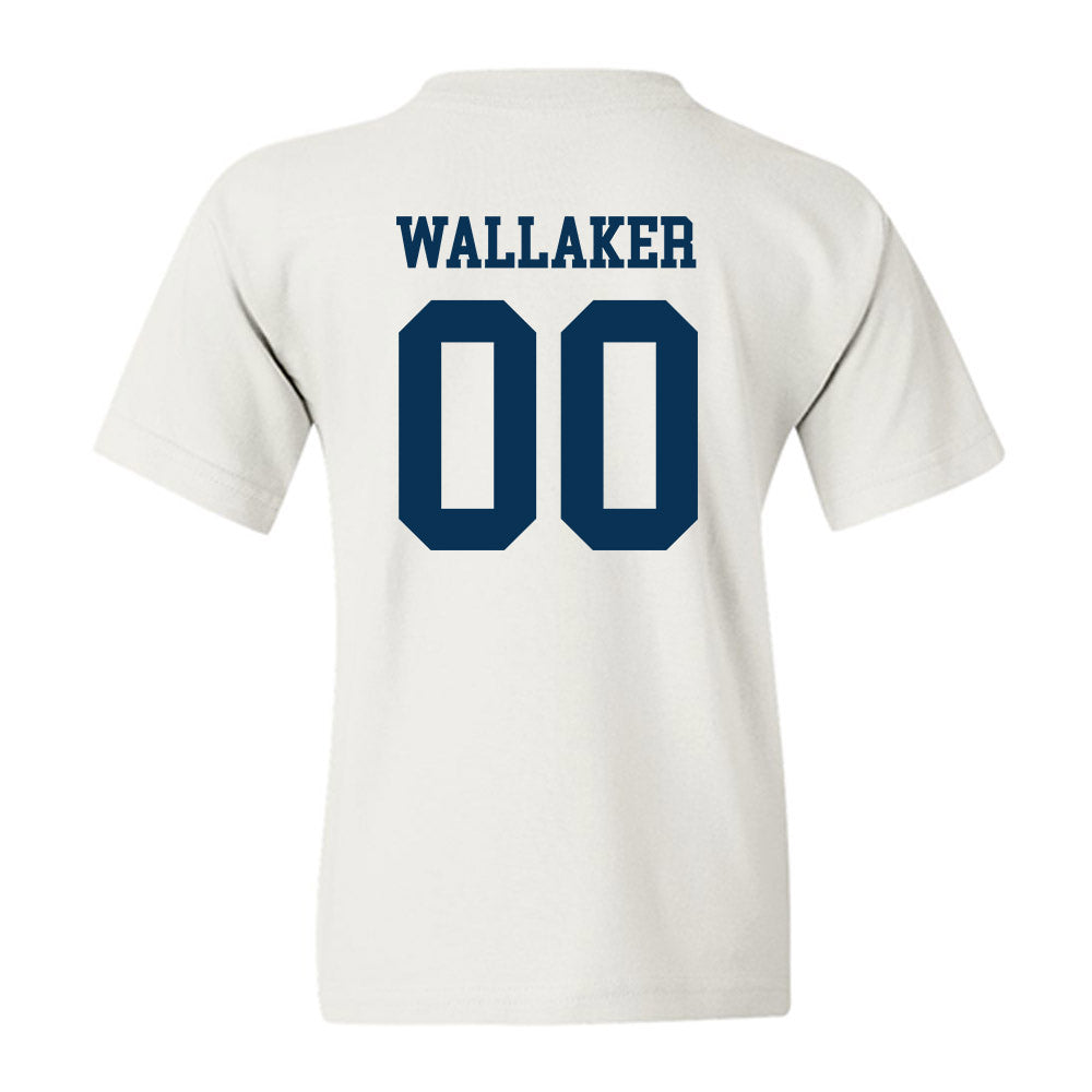 Saginaw Valley - NCAA Men's Basketball : cade wallaker - Youth T-Shirt-1
