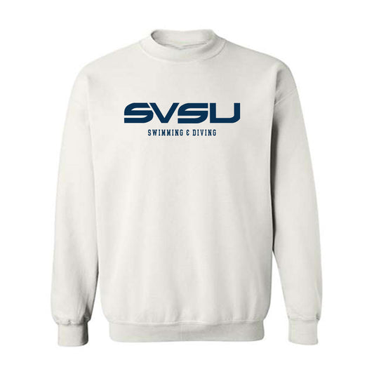 Saginaw Valley - NCAA Men's Swimming & Diving : Ganen McAllister - Crewneck Sweatshirt-0