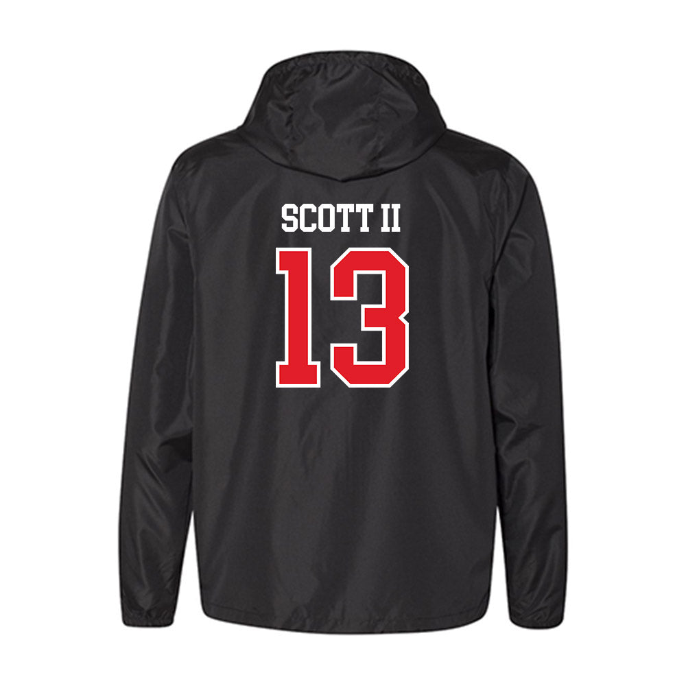 Saginaw Valley - NCAA Men's Basketball : Dontez Scott II - Windbreaker-1