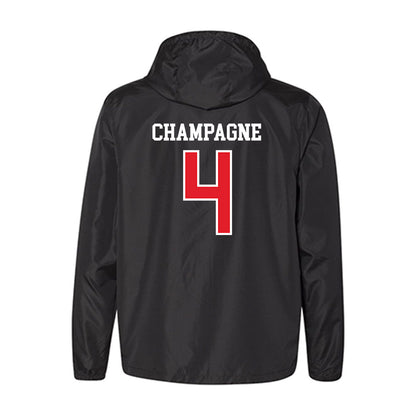 Saginaw Valley - NCAA Men's Basketball : Jake Champagne - Windbreaker-1