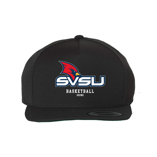 Saginaw Valley - NCAA Men's Basketball : Cyrus Goins - Snapback Hat-0