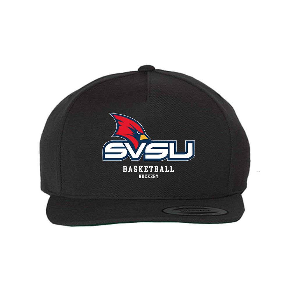 Saginaw Valley - NCAA Men's Basketball : Wilson Huckeby - Snapback Hat-0