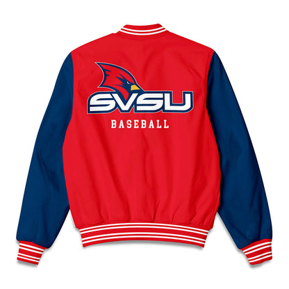 Saginaw Valley - NCAA Baseball : Ryan Mccartan - Bomber Jacket-1
