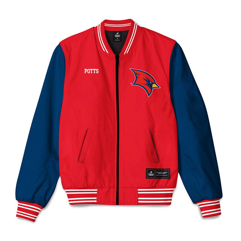 Saginaw Valley - NCAA Women's Track & Field : Sami Potts - Bomber Jacket-0