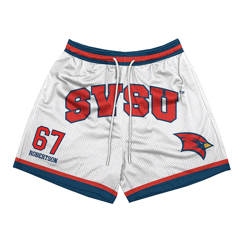 Saginaw Valley - NCAA Football : Paulie Robertson - Shorts-0