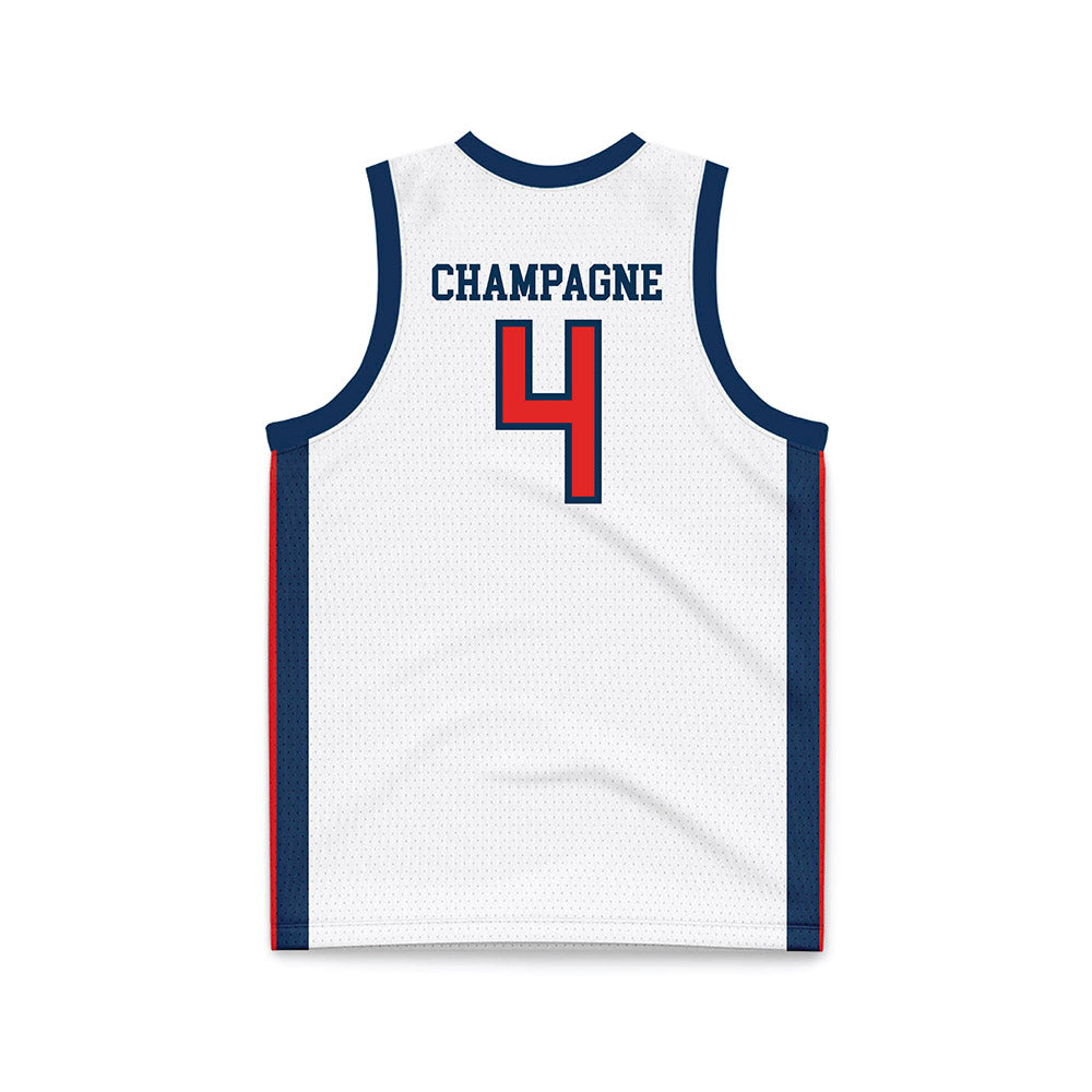 Saginaw Valley - NCAA Men's Basketball : Jake Champagne - Basketball Jersey-1