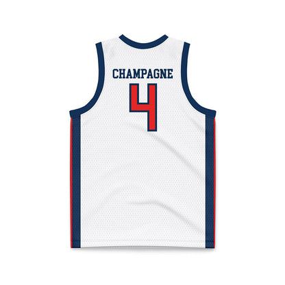 Saginaw Valley - NCAA Men's Basketball : Jake Champagne - Basketball Jersey-1