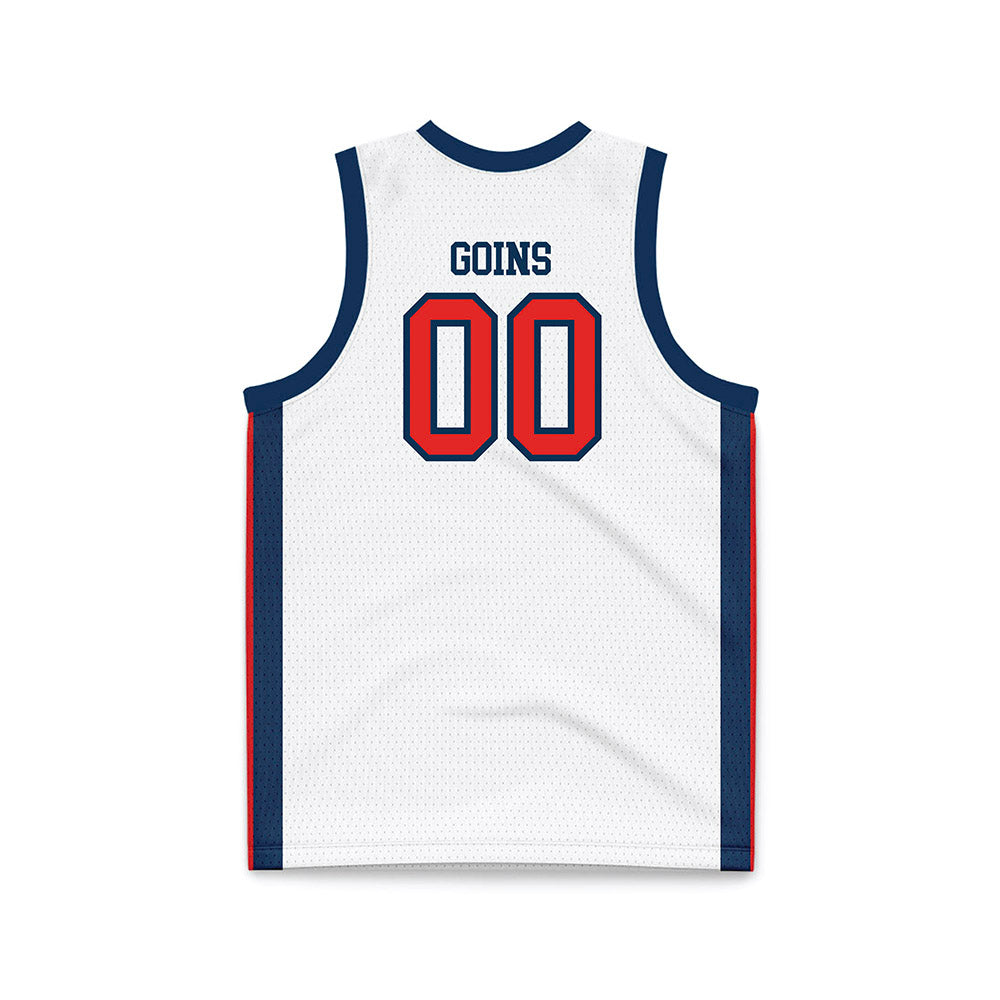 Saginaw Valley - NCAA Men's Basketball : Cyrus Goins - Basketball Jersey-1