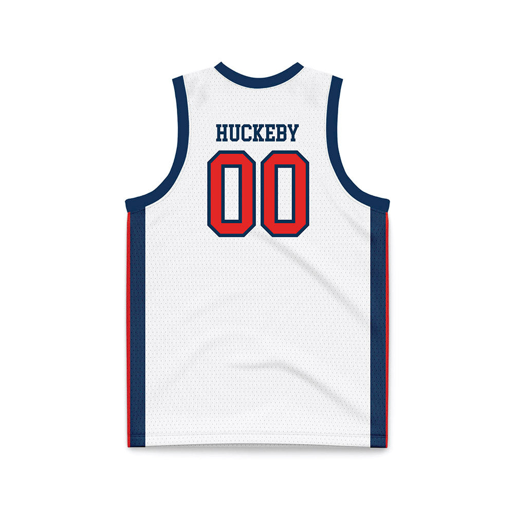 Saginaw Valley - NCAA Men's Basketball : Wilson Huckeby - Basketball Jersey-1