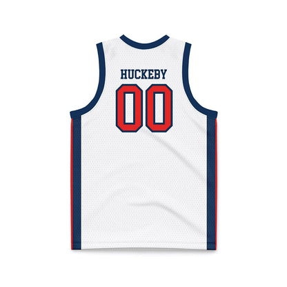 Saginaw Valley - NCAA Men's Basketball : Wilson Huckeby - Basketball Jersey-1