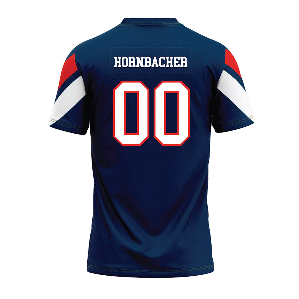 Saginaw Valley - NCAA Football : Max Hornbacher - Premium Football Jersey-1