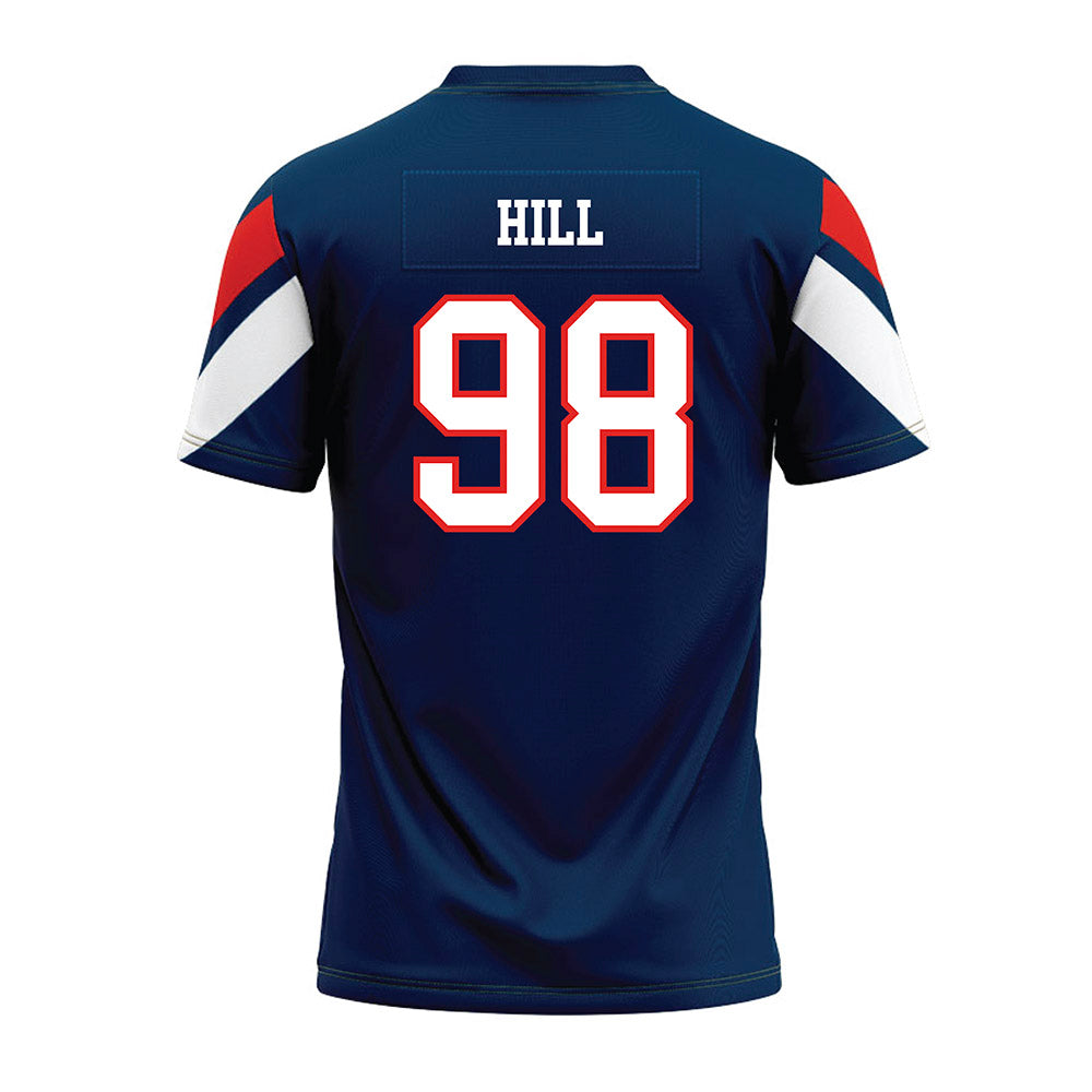 Saginaw Valley - NCAA Football : Allon Hill - Premium Football Jersey-1