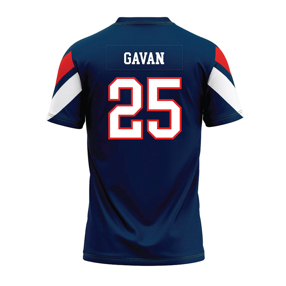 Saginaw Valley - NCAA Football : Seth Gavan - Premium Football Jersey-1