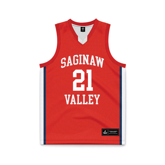 Saginaw Valley - NCAA Women's Basketball : Kaitlyn Johnson - Basketball Jersey-0