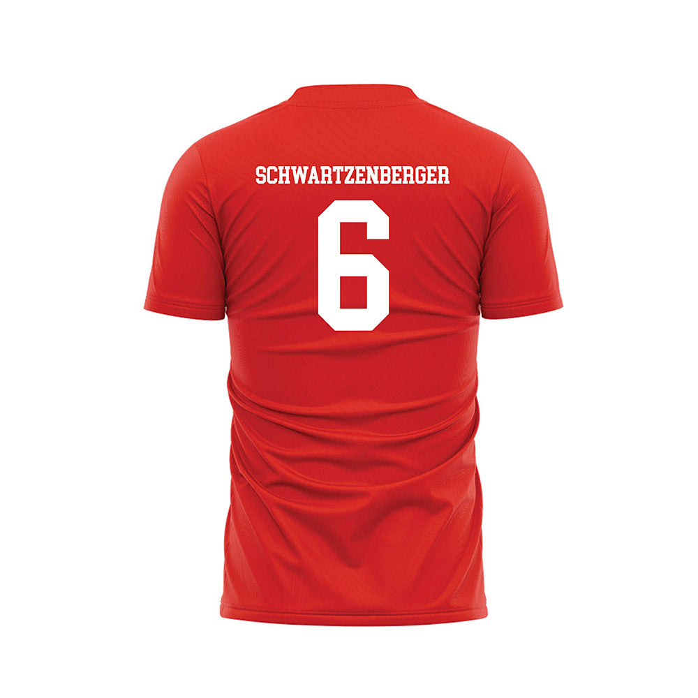 Saginaw Valley - NCAA Women's Soccer : Cali Schwartzenberger - Soccer Jersey-1