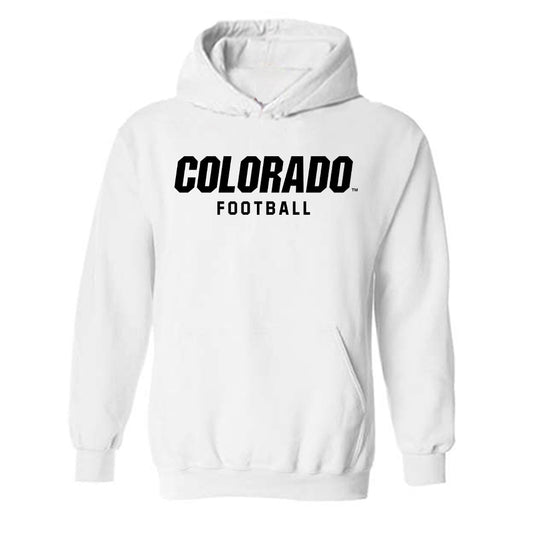 Colorado - NCAA Football : Isaac Wilson - Classic Shersey Hooded Sweatshirt-0