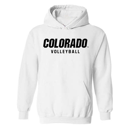 Colorado - NCAA Women's Volleyball : Katie Salonga - Classic Shersey Hooded Sweatshirt-0
