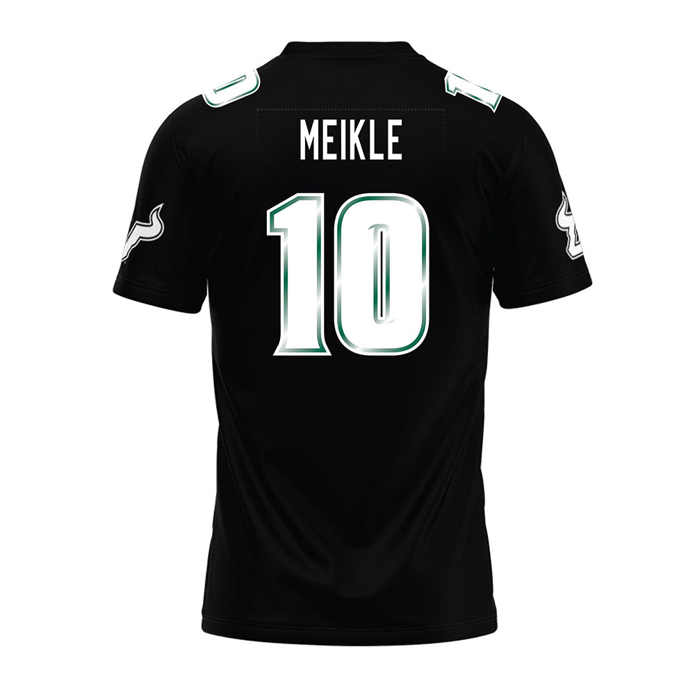 USF - NCAA Football : Shamar Meikle - Black Premium Football Jersey-1