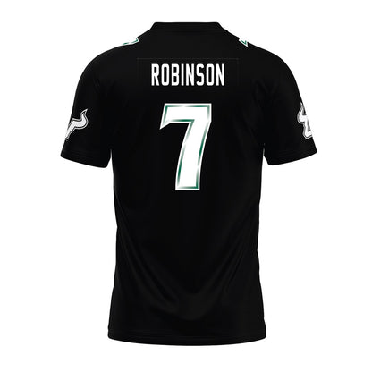 USF - NCAA Football : Sam Robinson - Black Premium Football Jersey-1