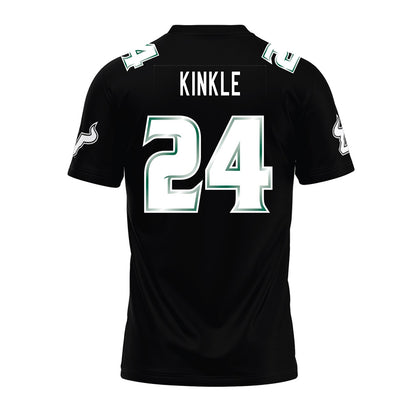 USF - NCAA Football : Tray Kinkle - Black Premium Football Jersey-1