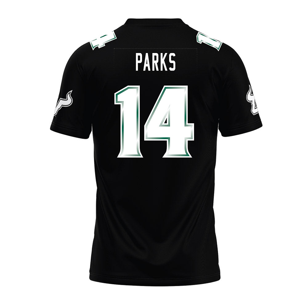 USF - NCAA Football : Arkese Parks - Black Premium Football Jersey-1