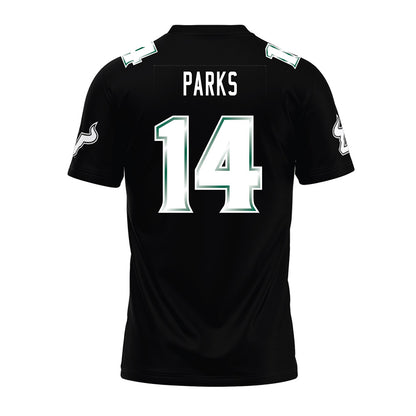 USF - NCAA Football : Arkese Parks - Black Premium Football Jersey-1