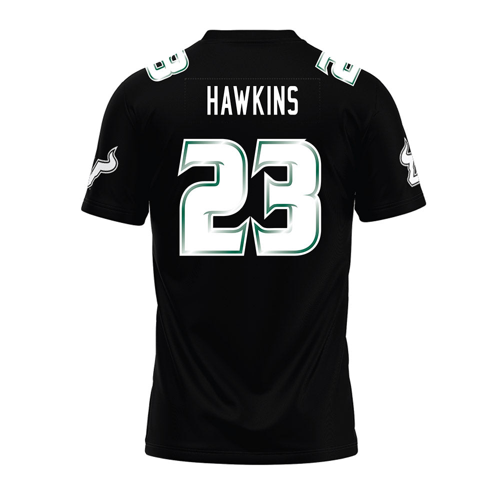 USF - NCAA Football : Cedrick Hawkins - Black Premium Football Jersey-1