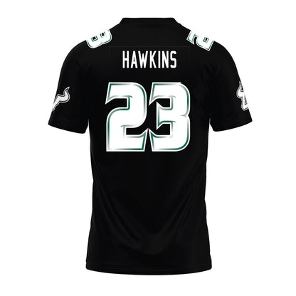 USF - NCAA Football : Cedrick Hawkins - Black Premium Football Jersey-1