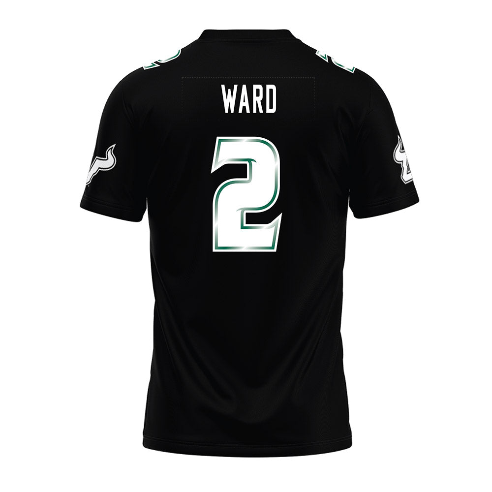 USF - NCAA Football : Tavin Ward - Black Premium Football Jersey-1