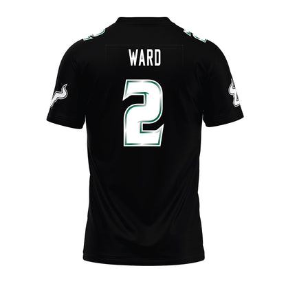 USF - NCAA Football : Tavin Ward - Black Premium Football Jersey-1