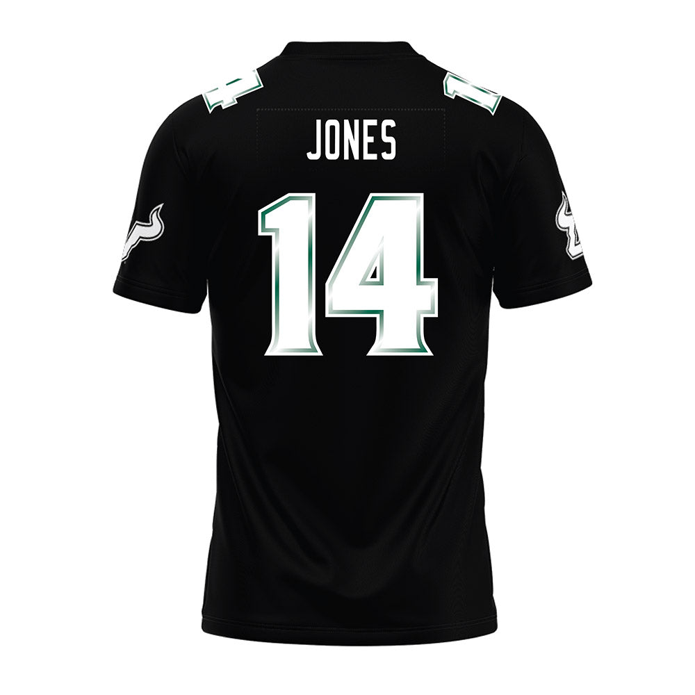 USF - NCAA Football : Eli Jones - Black Premium Football Jersey-1