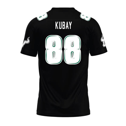 USF - NCAA Football : Brandon Kubay - Black Premium Football Jersey-1