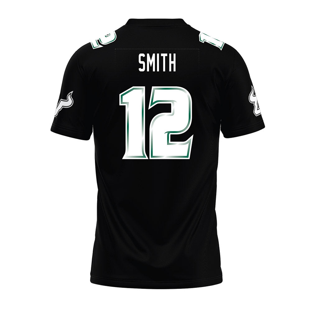 USF - NCAA Football : Jabari Smith - Black Premium Football Jersey-1
