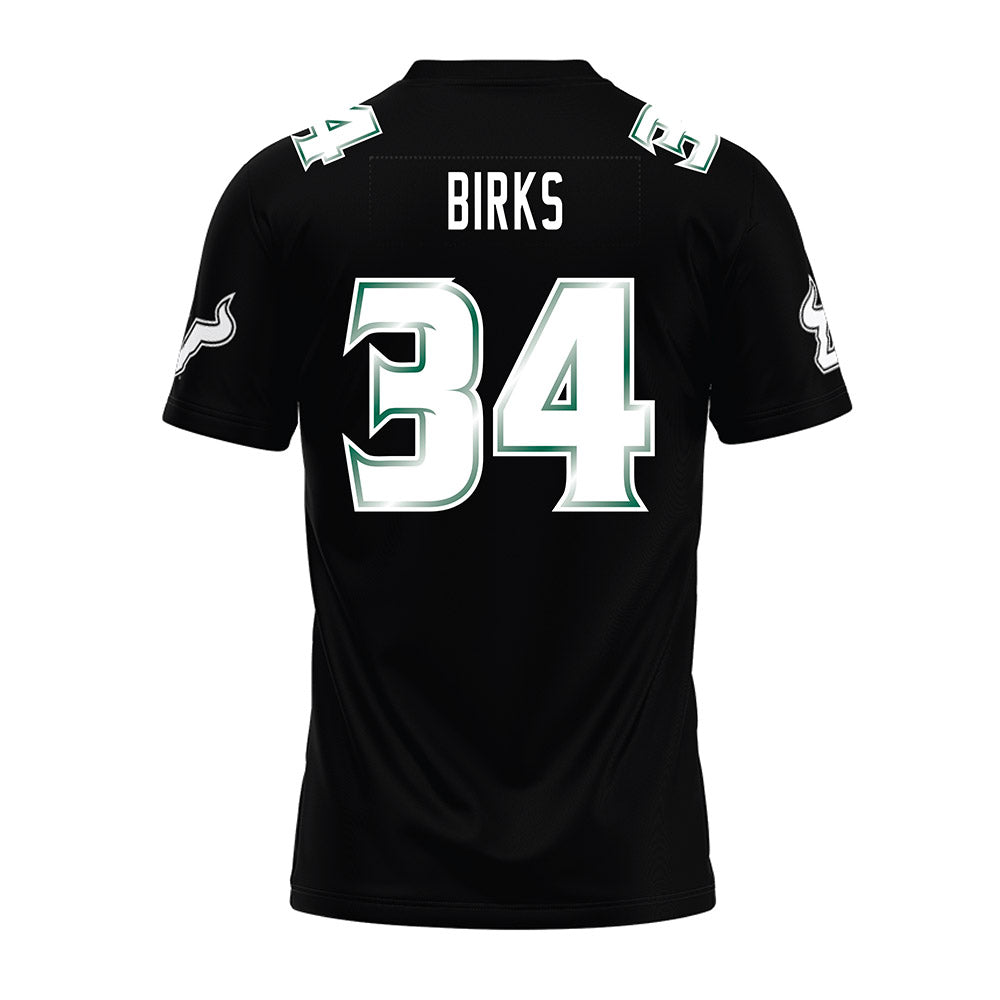 USF - NCAA Football : Keyshaun Birks - Black Premium Football Jersey-1