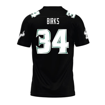 USF - NCAA Football : Keyshaun Birks - Black Premium Football Jersey-1