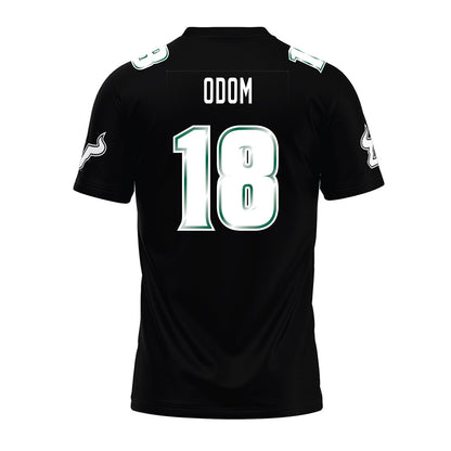 USF - NCAA Football : Kenneth Odom - Black Premium Football Jersey-1