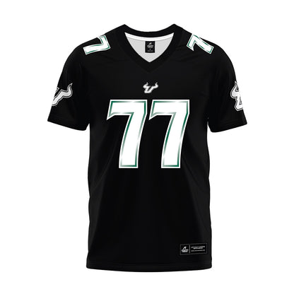 USF - NCAA Football : Major Dillard - Black Premium Football Jersey-0