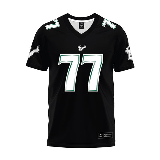 USF - NCAA Football : Major Dillard - Black Premium Football Jersey-0
