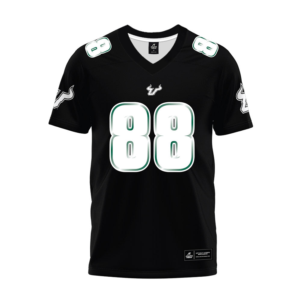 USF - NCAA Football : Brandon Kubay - Black Premium Football Jersey-0