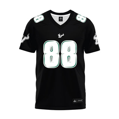 USF - NCAA Football : Brandon Kubay - Black Premium Football Jersey-0