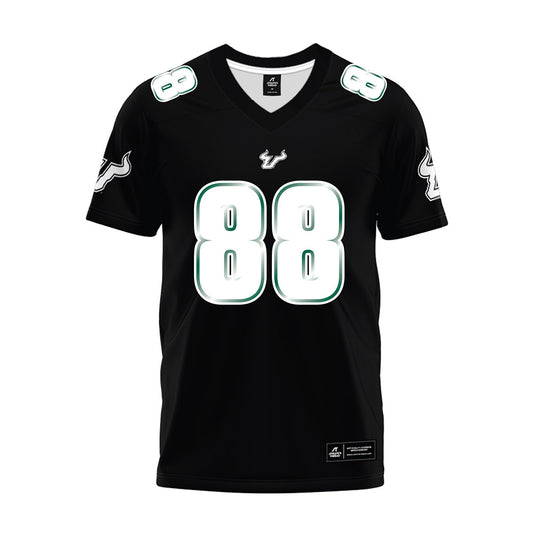 USF - NCAA Football : Brandon Kubay - Black Premium Football Jersey-0